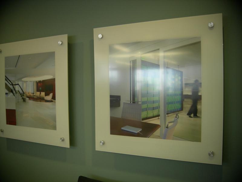 custom fabricated photo displays.
