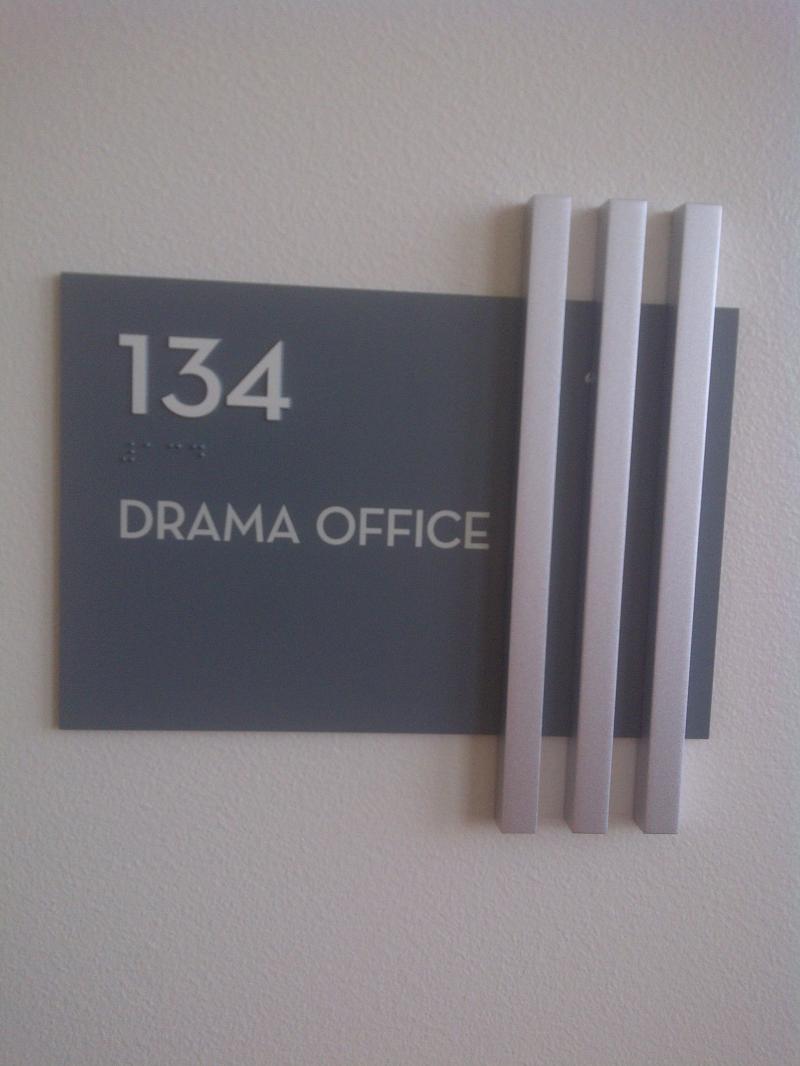 custom ADA braille signage